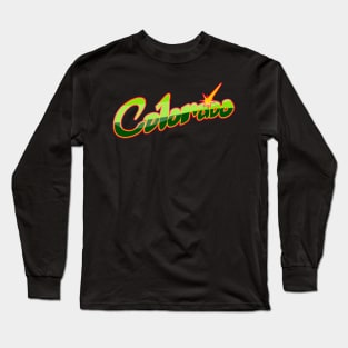 Vintage Galaxian Colorado Arcade Long Sleeve T-Shirt